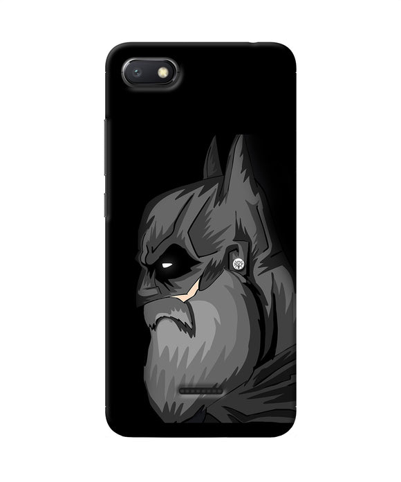Batman With Beard Redmi 6a Back Cover