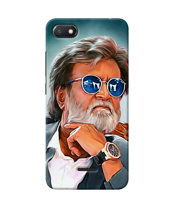 Rajnikant Painting Redmi 6a Back Cover