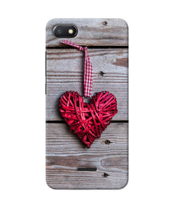 Lace Heart Redmi 6a Back Cover