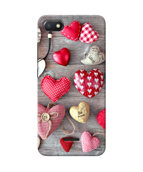 Heart Gifts Redmi 6a Back Cover