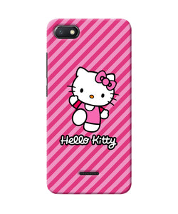 Hello Kitty Pink Redmi 6a Back Cover