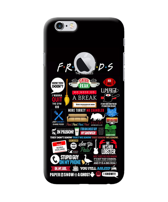 Friends Iphone 6 Logocut Back Cover
