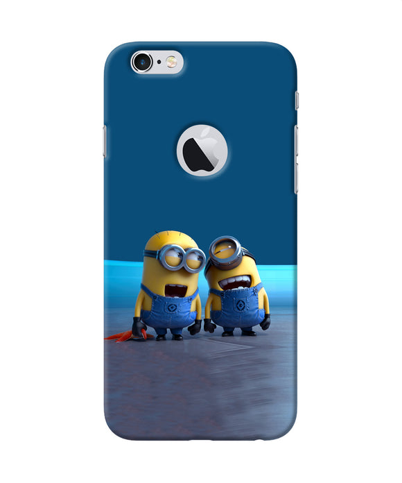 Minion Laughing Iphone 6 Logocut Back Cover