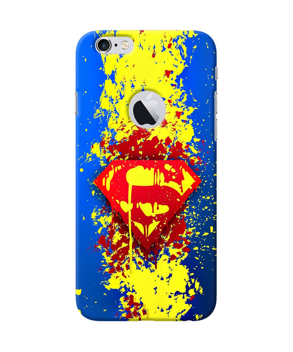 Superman Logo Iphone 6 Logocut Back Cover