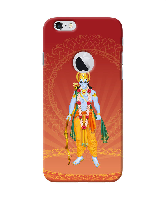 Lord Ram Iphone 6 Logocut Back Cover