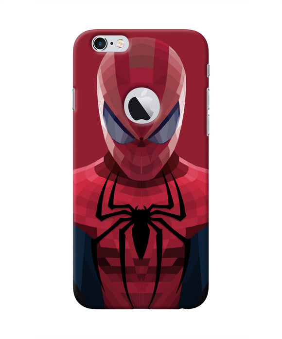 Spiderman Art Iphone 6 logocut Real 4D Back Cover