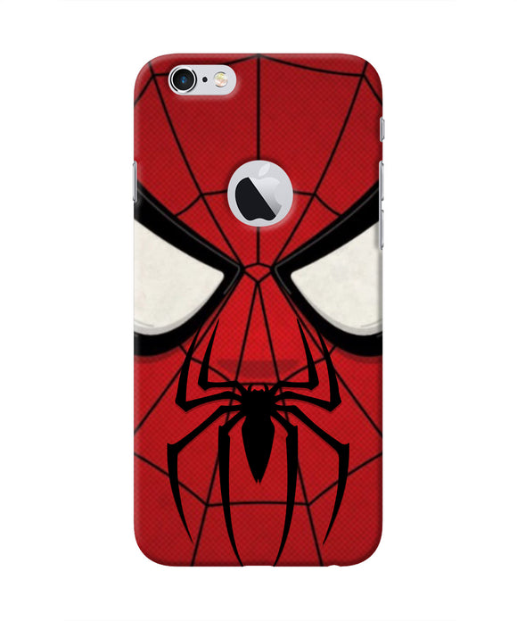Spiderman Face Iphone 6 logocut Real 4D Back Cover