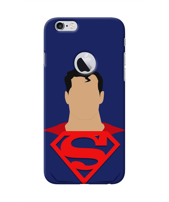 Superman Cape Iphone 6 logocut Real 4D Back Cover