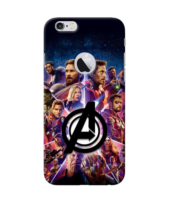 Avengers Superheroes Iphone 6 logocut Real 4D Back Cover