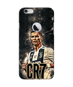 CR7 Dark Iphone 6 logocut Real 4D Back Cover