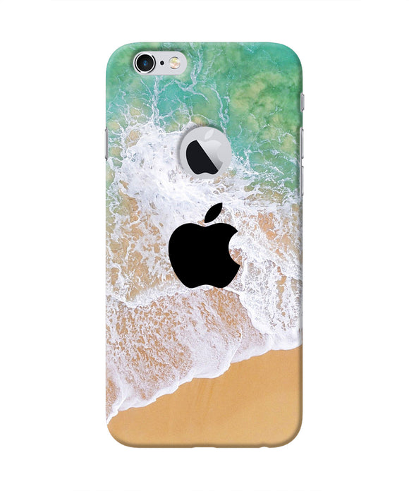 Apple Ocean Iphone 6 logocut Real 4D Back Cover