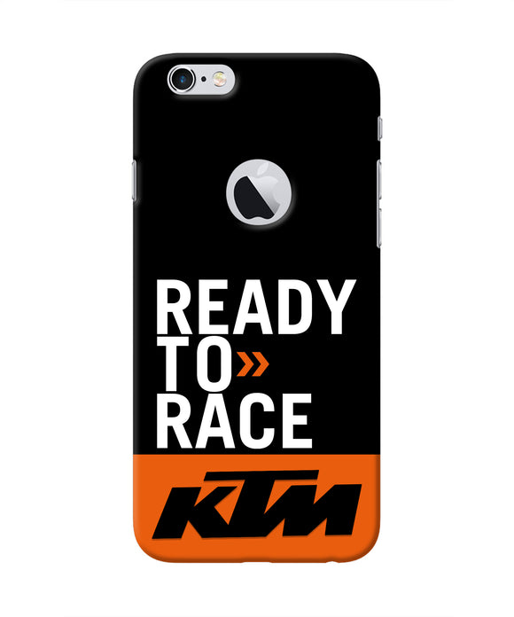 KTM Ready To Race Iphone 6 logocut Real 4D Back Cover