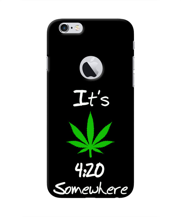 Weed Quote Iphone 6 logocut Real 4D Back Cover
