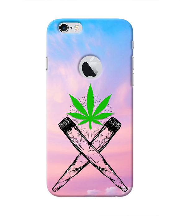 Weed Dreamy Iphone 6 logocut Real 4D Back Cover