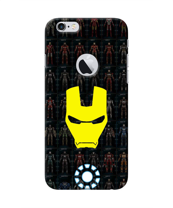 Iron Man Suit Iphone 6 logocut Real 4D Back Cover