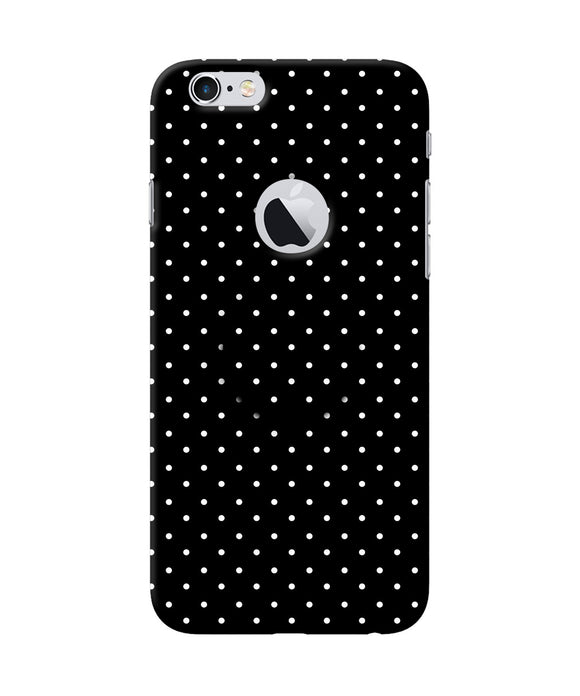 White Dots Iphone 6 logocut Pop Case