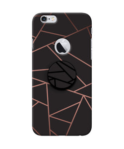 Geometric Pattern Iphone 6 logocut Pop Case