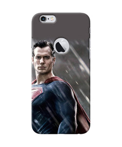 Superman Man Of Steel Iphone 6 Logocut Back Cover