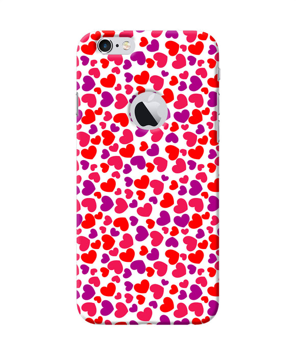 Heart Print Iphone 6 Logocut Back Cover