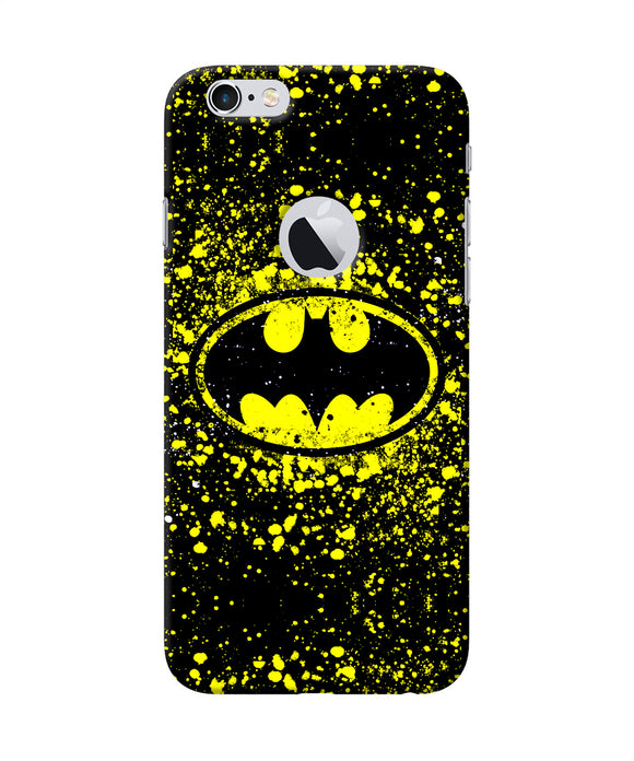 Batman Last Knight Print Yellow Iphone 6 Logocut Back Cover
