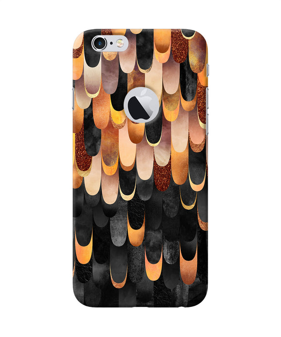 Abstract Wooden Rug Iphone 6 Logocut Back Cover