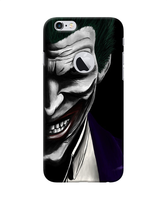 The Joker Black Iphone 6 Logocut Back Cover