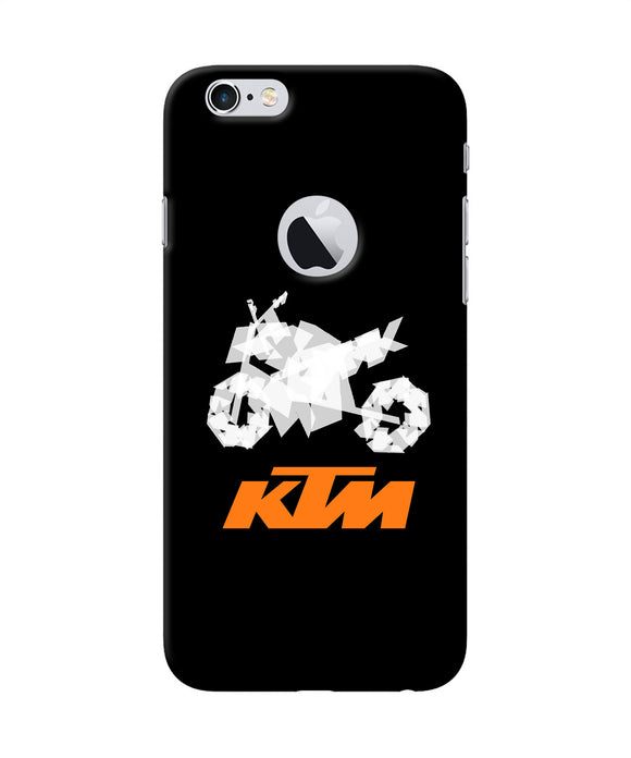 Ktm Sketch Iphone 6 Logocut Back Cover