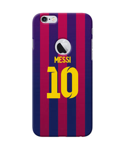 Messi 10 Tshirt Iphone 6 Logocut Back Cover