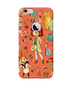 Canvas Little Girl Print Iphone 6 Logocut Back Cover