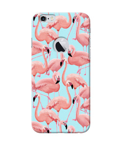 Abstract Sheer Bird Print Iphone 6 Logocut Back Cover