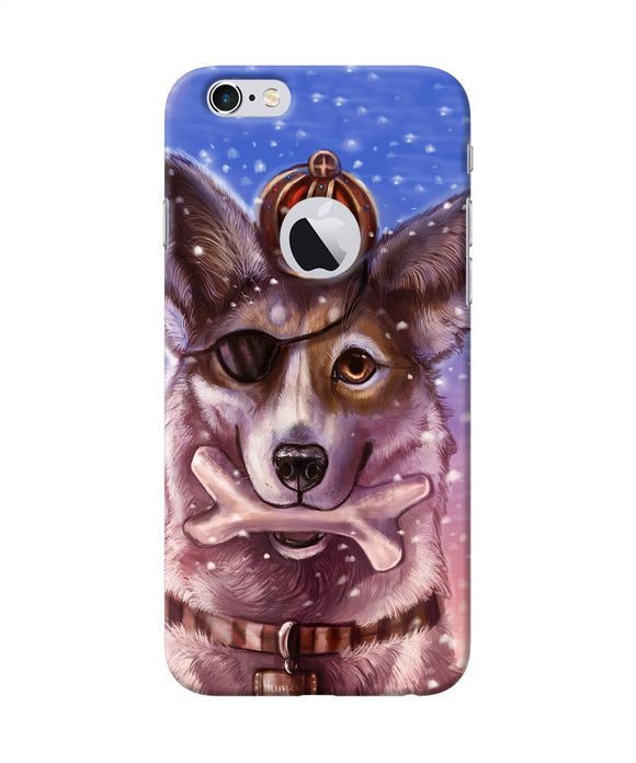 Pirate Wolf Iphone 6 Logocut Back Cover