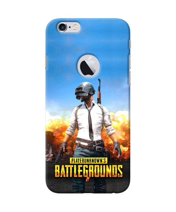 Pubg Poster Iphone 6 Logocut Back Cover