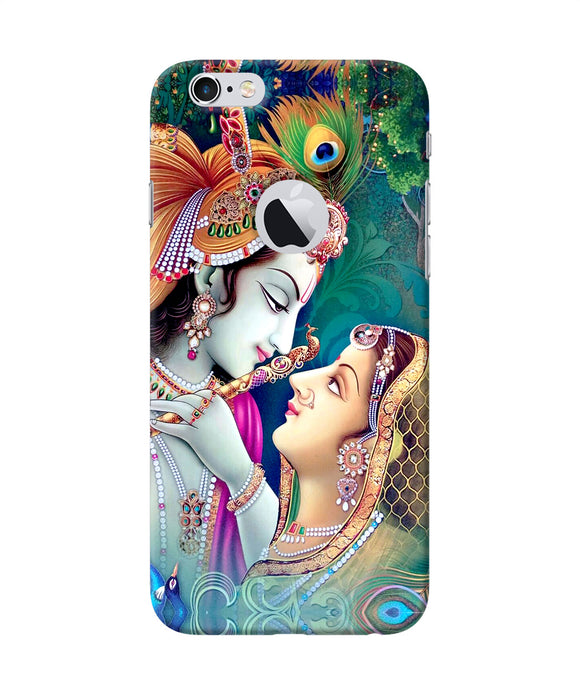 Lord Radha Krishna Paint Iphone 6 Logocut Back Cover