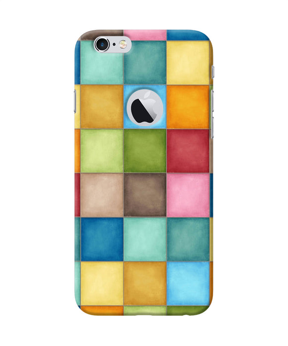 Abstract Colorful Squares Iphone 6 Logocut Back Cover