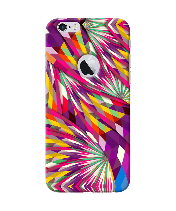 Abstract Colorful Print Iphone 6 Logocut Back Cover