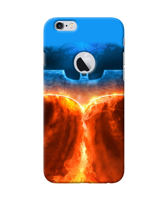 Burning Batman Logo Iphone 6 Logocut Back Cover