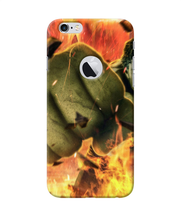 Hulk Smash Iphone 6 Logocut Back Cover