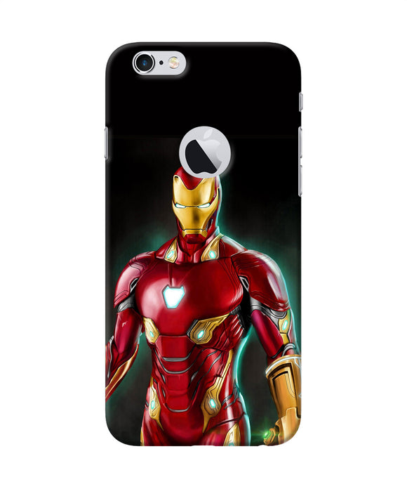 Ironman Suit Iphone 6 Logocut Back Cover