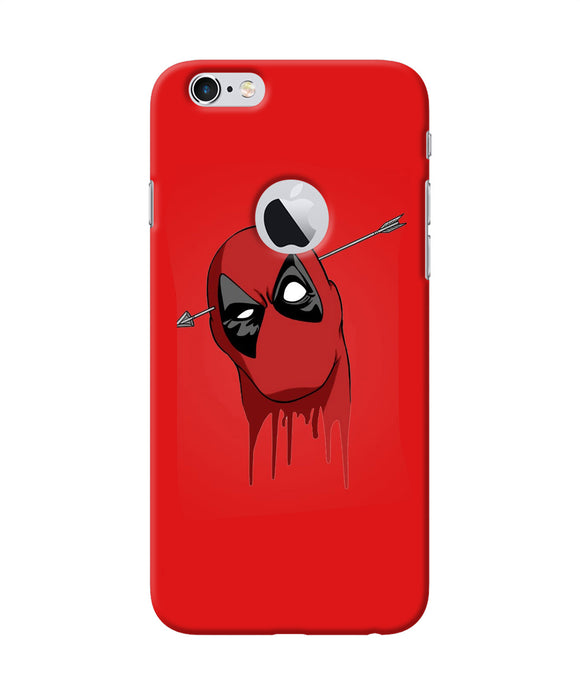 Funny Deadpool Iphone 6 Logocut Back Cover