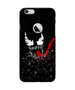 Venom Black Poster Iphone 6 Logocut Back Cover