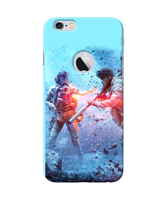 Pubg Water Fight Iphone 6 Logocut Back Cover