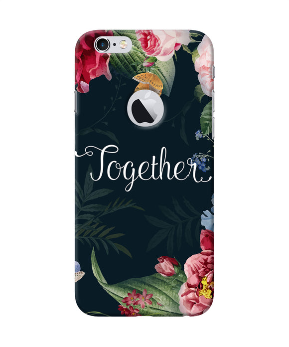 Together Flower Iphone 6 Logocut Back Cover
