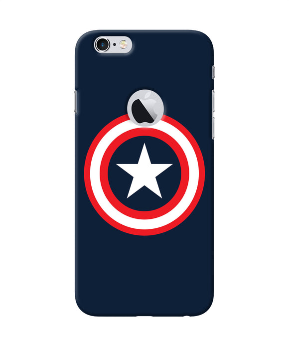 Captain America Logo Iphone 6 Logocut Back Cover