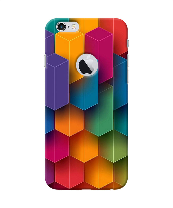 Abstract Rectangle Print Iphone 6 Logocut Back Cover
