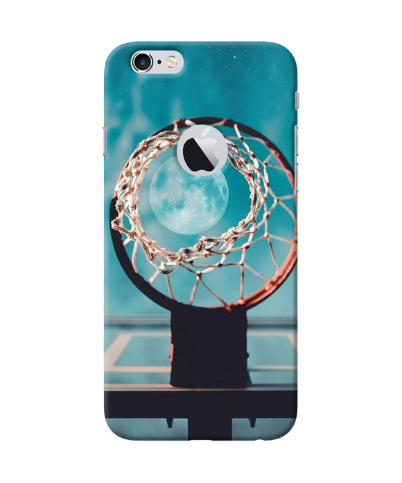 Basket Ball Moon Iphone 6 Logocut Back Cover