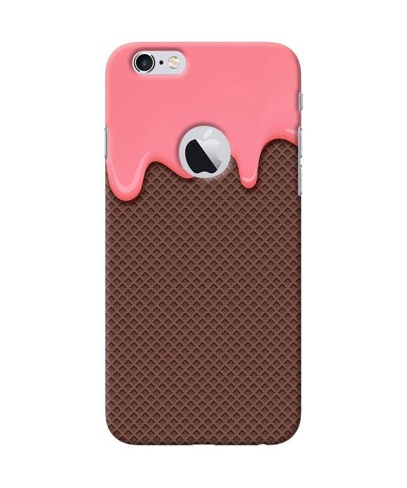 Waffle Cream Biscuit Iphone 6 Logocut Back Cover
