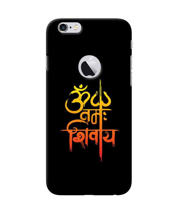 Om Namah Shivay Text Iphone 6 Logocut Back Cover