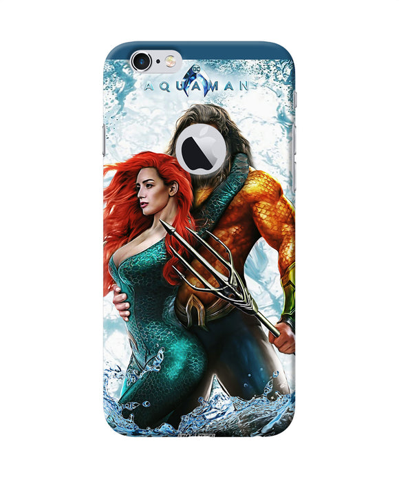 Aquaman Couple Water Iphone 6 Logocut Back Cover