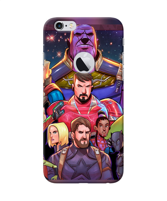 Avengers Animate Iphone 6 Logocut Back Cover