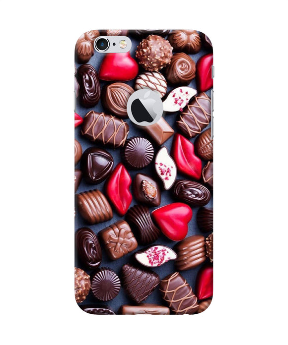 Valentine Special Chocolates Iphone 6 Logocut Back Cover